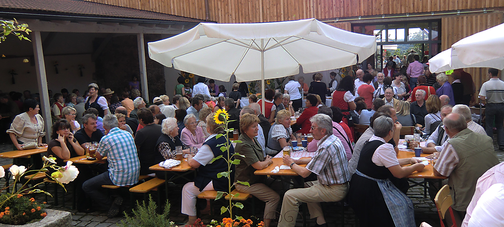 Innenhof Veranstaltung